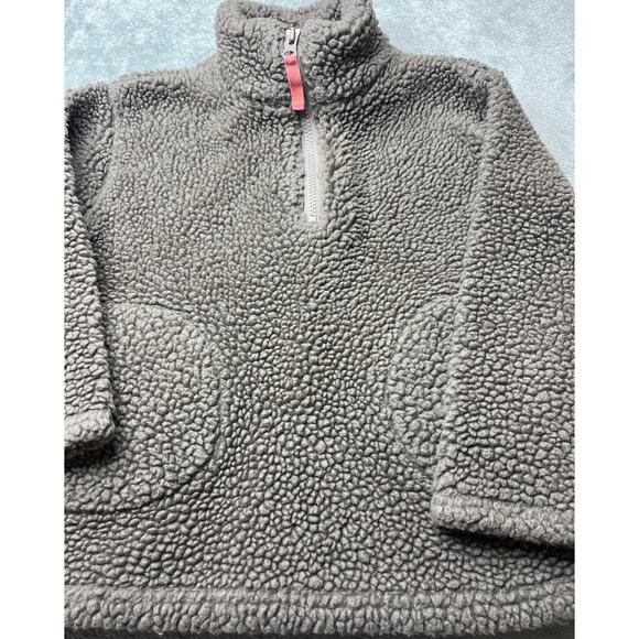 Mini Boden Sherpa Jacket 1/4 Zip Soft Size 5-6 Years‎ Pockets - Picture 2 of 7